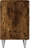 vidaXL - Tv-meubel - 150x30x50 - cm - bewerkt - hout - gerookt - eikenkleurig