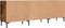vidaXL - Tv-meubel - 150x30x50 - cm - bewerkt - hout - gerookt - eikenkleurig