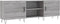 vidaXL - Tv-meubel - 150x30x50 - cm - bewerkt - hout - grijs - sonoma - eikenkleurig