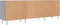 vidaXL - Tv-meubel - 150x30x50 - cm - bewerkt - hout - grijs - sonoma - eikenkleurig