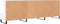 vidaXL - Tv-meubel - 150x30x50 - cm - bewerkt - hout - hoogglans - wit