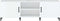 vidaXL - Tv-meubel - 150x30x50 - cm - bewerkt - hout - hoogglans - wit