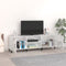vidaXL - Tv-meubel - 150x30x50 - cm - bewerkt - hout - hoogglans - wit
