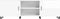 vidaXL - Tv-meubel - 150x30x50 - cm - bewerkt - hout - hoogglans - wit