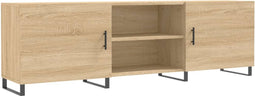 vidaXL - Tv-meubel - 150x30x50 - cm - bewerkt - hout - sonoma - eikenkleurig