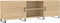vidaXL - Tv-meubel - 150x30x50 - cm - bewerkt - hout - sonoma - eikenkleurig