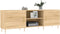 vidaXL - Tv-meubel - 150x30x50 - cm - bewerkt - hout - sonoma - eikenkleurig