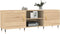 vidaXL - Tv-meubel - 150x30x50 - cm - bewerkt - hout - sonoma - eikenkleurig