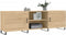 vidaXL - Tv-meubel - 150x30x50 - cm - bewerkt - hout - sonoma - eikenkleurig