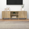vidaXL - Tv-meubel - 150x30x50 - cm - bewerkt - hout - sonoma - eikenkleurig
