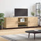 vidaXL - Tv-meubel - 150x30x50 - cm - bewerkt - hout - sonoma - eikenkleurig
