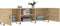 vidaXL - Tv-meubel - 150x30x50 - cm - bewerkt - hout - sonoma - eikenkleurig