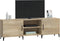 vidaXL - Tv-meubel - 150x30x50 - cm - bewerkt - hout - sonoma - eikenkleurig