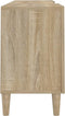 vidaXL - Tv-meubel - 150x30x50 - cm - bewerkt - hout - sonoma - eikenkleurig