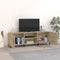 vidaXL - Tv-meubel - 150x30x50 - cm - bewerkt - hout - sonoma - eikenkleurig