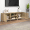 vidaXL - Tv-meubel - 150x30x50 - cm - bewerkt - hout - sonoma - eikenkleurig