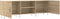 vidaXL - Tv-meubel - 150x30x50 - cm - bewerkt - hout - sonoma - eikenkleurig
