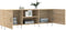 vidaXL - Tv-meubel - 150x30x50 - cm - bewerkt - hout - sonoma - eikenkleurig