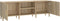 vidaXL - Tv-meubel - 150x30x50 - cm - bewerkt - hout - sonoma - eikenkleurig