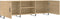 vidaXL - Tv-meubel - 150x30x50 - cm - bewerkt - hout - sonoma - eikenkleurig