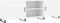 vidaXL - Tv-meubel - 150x30x50 - cm - bewerkt - hout - wit