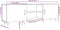 vidaXL - Tv-meubel - 150x30x50 - cm - bewerkt - hout - wit