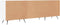 vidaXL - Tv-meubel - 150x30x50 - cm - bewerkt - hout - wit