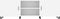 vidaXL - Tv-meubel - 150x30x50 - cm - bewerkt - hout - wit