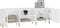 vidaXL - Tv-meubel - 150x30x50 - cm - bewerkt - hout - wit