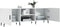 vidaXL - Tv-meubel - 150x30x50 - cm - bewerkt - hout - wit