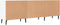 vidaXL - Tv-meubel - 150x30x50 - cm - bewerkt - hout - wit