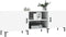 vidaXL - Tv-meubel - 150x30x50 - cm - bewerkt - hout - wit