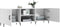 vidaXL - Tv-meubel - 150x30x50 - cm - bewerkt - hout - wit