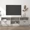 vidaXL - Tv-meubel - 150x33,5x45 - cm - bewerkt - hout - betongrijs