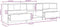 vidaXL - Tv-meubel - 150x33,5x45 - cm - bewerkt - hout - betongrijs