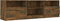 vidaXL - Tv-meubel - 150x33,5x45 - cm - bewerkt - hout - gerookt - eikenkleurig