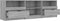 vidaXL - Tv-meubel - 150x33,5x45 - cm - bewerkt - hout - grijs - sonoma - eikenkleurig
