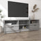 vidaXL - Tv-meubel - 150x33,5x45 - cm - bewerkt - hout - grijs - sonoma - eikenkleurig