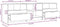 vidaXL - Tv-meubel - 150x33,5x45 - cm - bewerkt - hout - hoogglans - wit