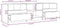 vidaXL - Tv-meubel - 150x33,5x45 - cm - bewerkt - hout - wit