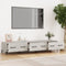 vidaXL - Tv-meubel - 150x34,5x30 - cm - bewerkt - hout - betongrijs