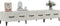 vidaXL - Tv-meubel - 150x34,5x30 - cm - bewerkt - hout - betongrijs