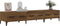 vidaXL - Tv-meubel - 150x34,5x30 - cm - bewerkt - hout - bruin - eikenkleur