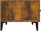vidaXL - Tv-meubel - 150x34,5x30 - cm - bewerkt - hout - gerookt - eikenkleurig
