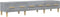 vidaXL - Tv-meubel - 150x34,5x30 - cm - bewerkt - hout - grijs - sonoma - eikenkleurig