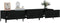 vidaXL - Tv-meubel - 150x34,5x30 - cm - bewerkt - hout - hoogglans - wit
