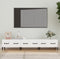 vidaXL - Tv-meubel - 150x34,5x30 - cm - bewerkt - hout - wit