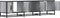 vidaXL - Tv-meubel - 150x35x41 - cm - bewerkt - hout - metaal - grijs - sonoma - eiken