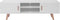 vidaXL - Tv-meubel - 150x35x48,5 - cm - MDF - hoogglans - wit