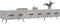 vidaXL - Tv-meubel - 150x36x30 - cm - bewerkt - hout - betongrijs